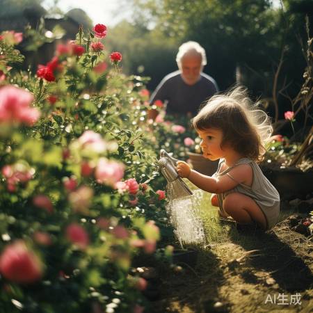 童年种花，回忆美好
