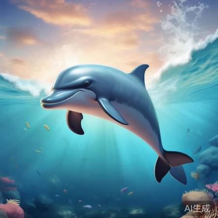 江豚精灵唤起海洋保护意识