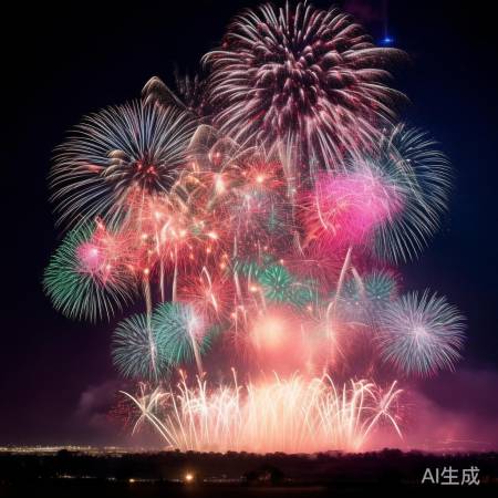 烟花种类繁多，故事烟花秀