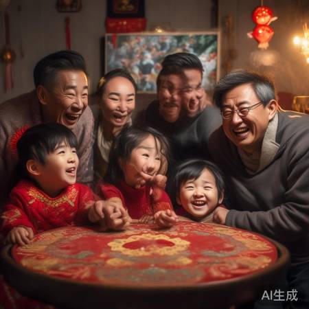 春晚团圆，笑泪交织