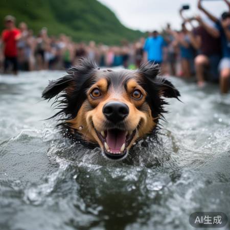 英勇狗狗勇救主人