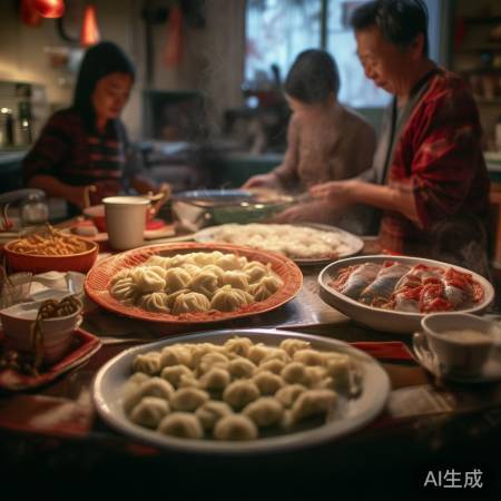 家乡年味，妈妈饺子香