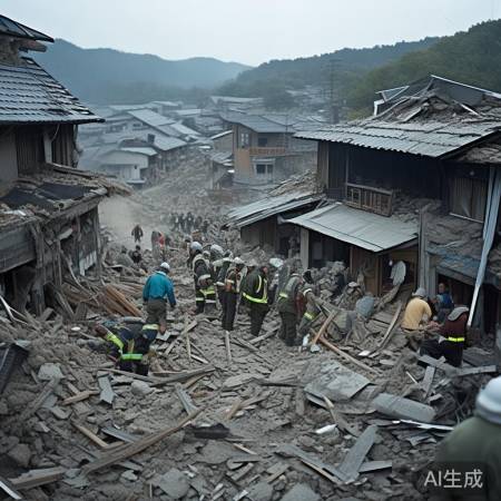 日本多地遭自然灾害袭击