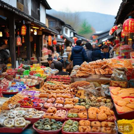 年货丰富，网购便利