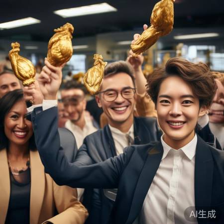 “记者荣耀鸡腿礼”