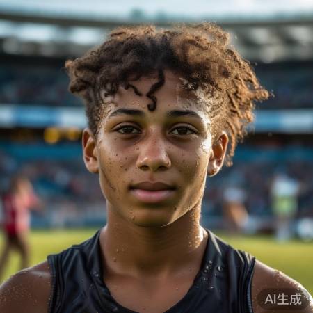 运动员心态稳定，精神可嘉