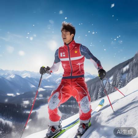 苏翊鸣单板滑雪双金传奇