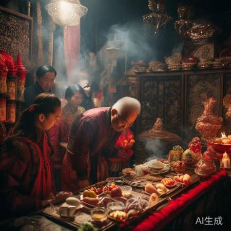 大年初三不宜出门，祭祖敬先。