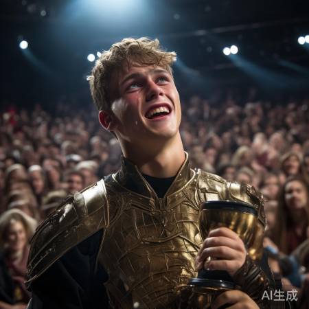 苏翊鸣领奖泪洒舞台