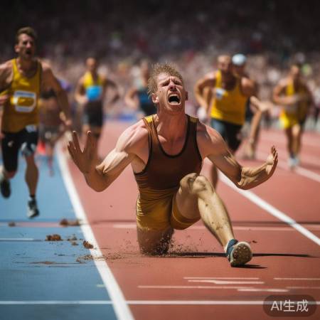 刘少昂意外摔倒，心疼！