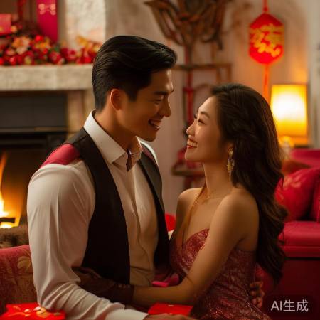 郭晶晶霍启刚甜蜜互动