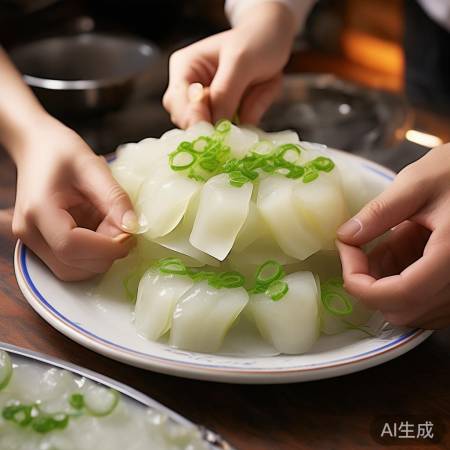 金牌夫妻做马蹄糕