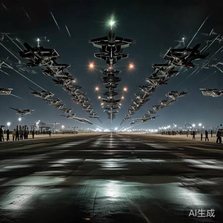 美军集结空中兵力应对复杂局势