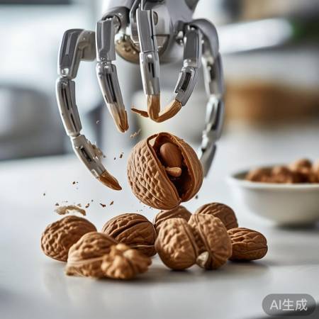 机器人剥核桃技巧分享