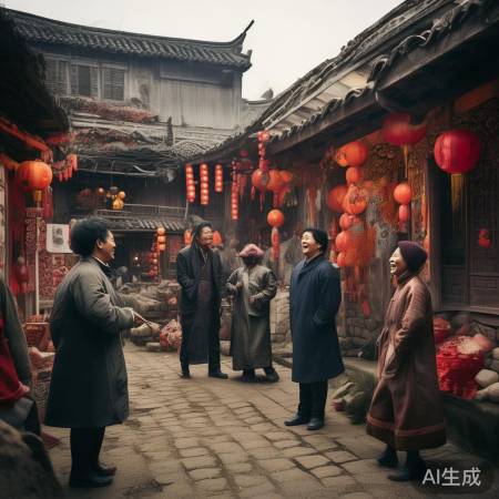 小院佳节热闹非凡