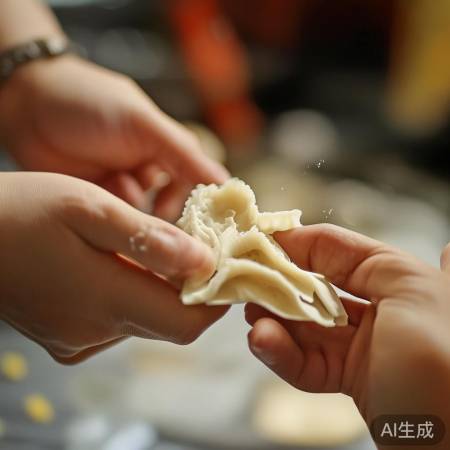 捏饺子，捏出立体感