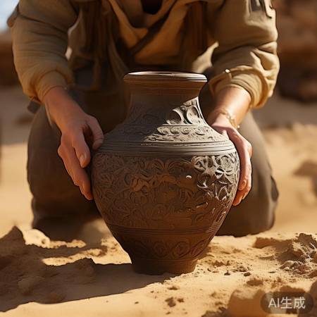 古酒具藏神秘液体