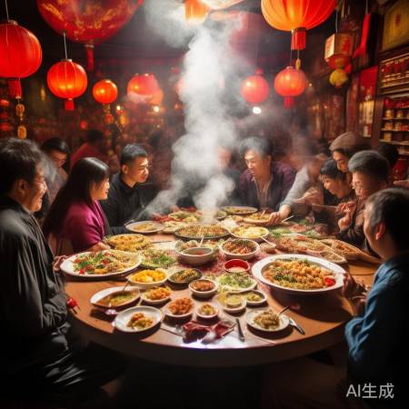 春节团圆饭，美食感泪流