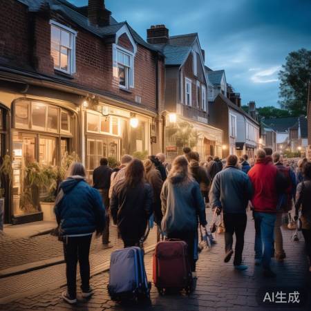 返乡潮涌，酒店爆满