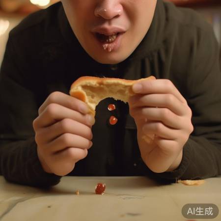 吃货吃瓜子得大奖，长疮哭笑不得