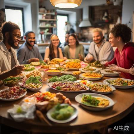 享受美食，关注健康
