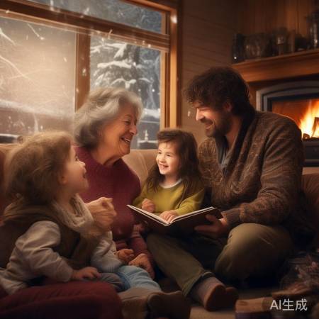 全家福，幸福团圆照