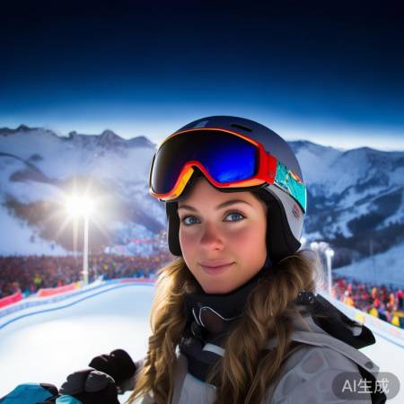 滑雪女神谷爱凌夺冠