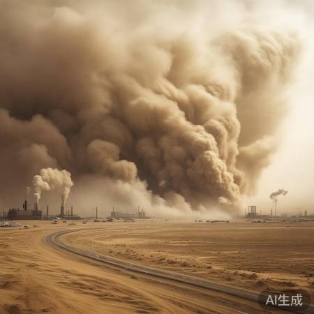 人为排放助长沙尘暴