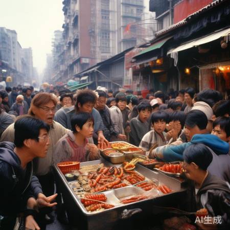 桥上烤肠风波失控