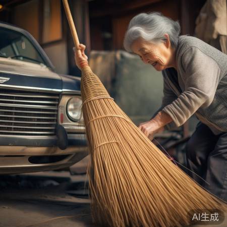 外婆的竹扫帚，责任与爱