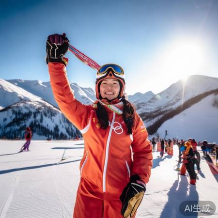 徐梦桃夺奥运奖牌，激动人心！