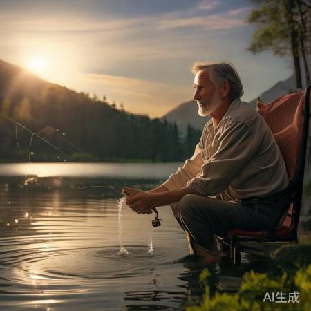 钓鱼大师，修身乐在其中