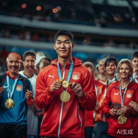 金牌荣耀，团队力量