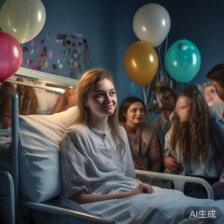 “坚强网红感动网友”