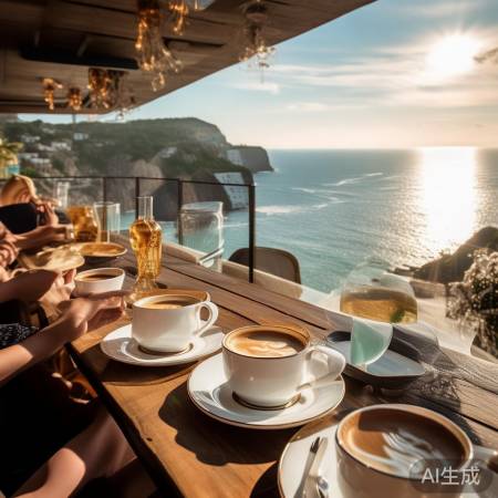 悬崖咖啡，美景美食