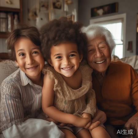 家庭温暖，小孩姐祝福