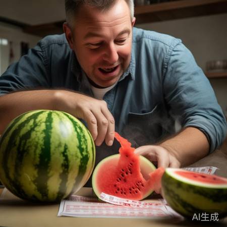 彩票意外藏西瓜