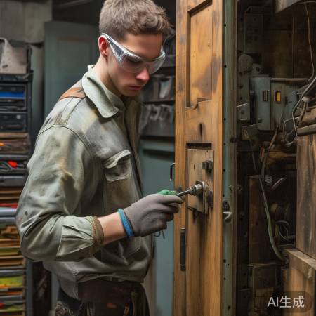 拆锁步骤简单耐心