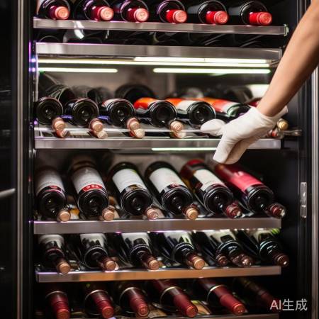 定期清洁红酒柜，保持酒质。