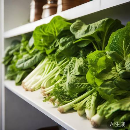 蔬菜摆放有学问