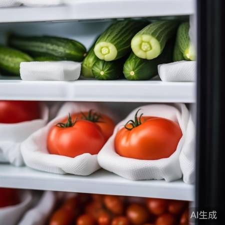 冷藏蔬菜裹纸巾防水分流失