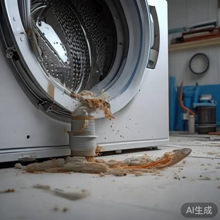 检查洗衣机排水泵