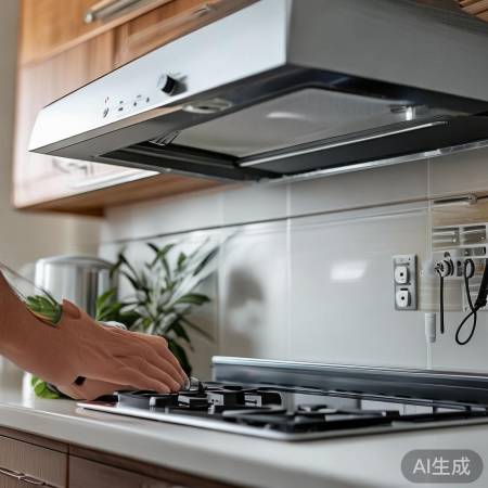 选择正规油烟机，注意使用与维护