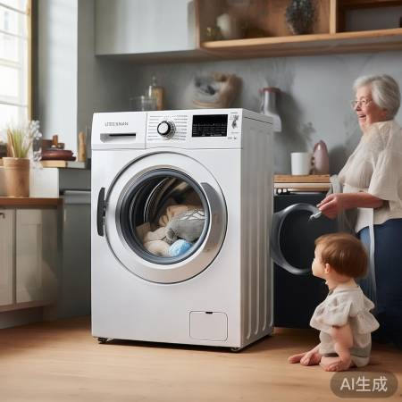 “小天鹅洗衣机，居家神器，操作