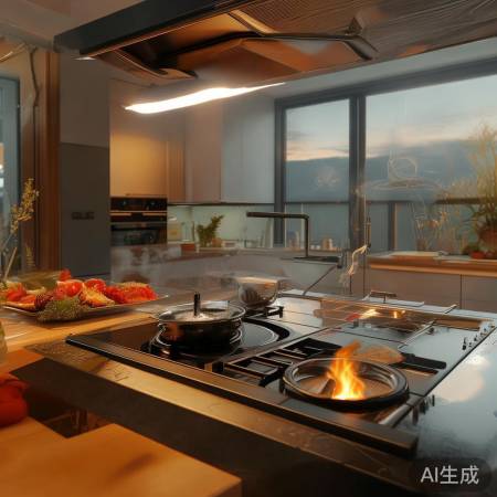 华帝822集成灶，告别油烟烦恼