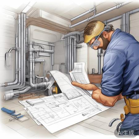 水管布局技巧:沿墙角走,坡度适