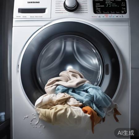 “三星WF450,适合日常衣物