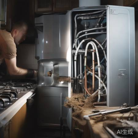 燃气管道堵塞，热水器时断时续