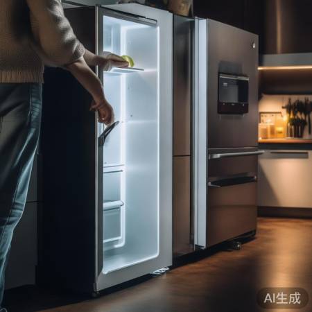 冬季电冰箱少开关