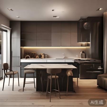 樱花燃气灶，简约实用亮点。